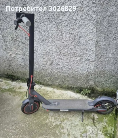 Електрическа тротинетка Aovopro, M365, 350 W, 7.5 Ah, 31 км/ч, Сив