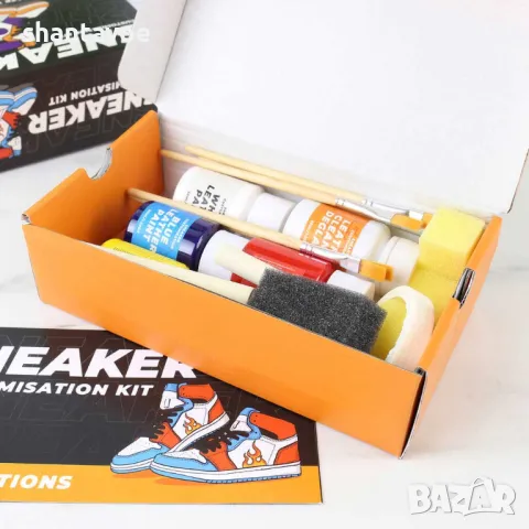 Сет за оцветяване на кецове и маратонки, снимка 4 - Декорация за дома - 49369643