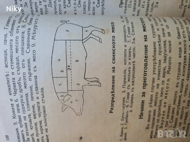 Стара готварска книга от началото на 20 век , снимка 17 - Антикварни и старинни предмети - 53099565