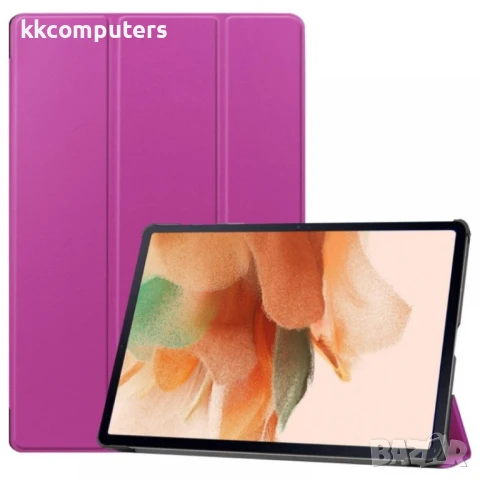 Samsung Galaxy Tab S7 Lite T730 / T735 / Tab S7 FE T736 Кожен Калъф и Протектор, снимка 6 - Калъфи, кейсове - 51188314