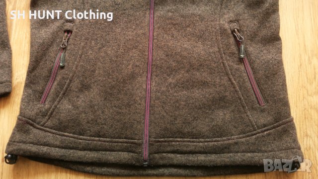 Pinewood Gabriella Ladies Knitted Fleece Jacket за лов 36 / S дамска горница водонепромокаема - 227, снимка 6 - Суичъри - 40682282