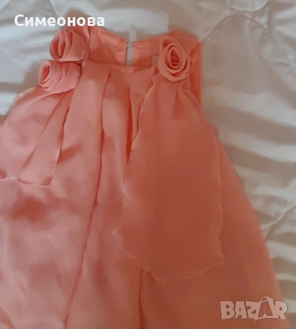 Рокля, размер 80, снимка 3 - Бебешки рокли - 53401500