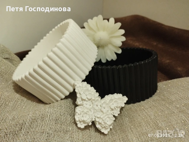 Гипсокерамични отливки и съдчета, снимка 14 - Декорация за дома - 49669087