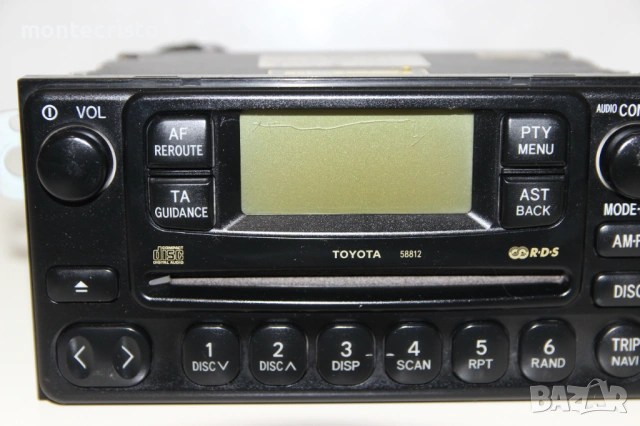 CD RADIO Toyota Rav-4 (2000-2005г.) 86120-42130 / 8612042130 Тойота Rav4 касетофон плеър, снимка 4 - Аксесоари и консумативи - 53307802