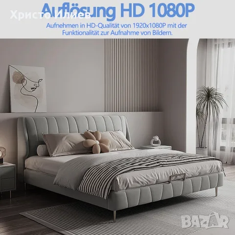 Мини камера за видеонаблюдение HD 1080p без WiFi, снимка 9 - HD камери - 55735709