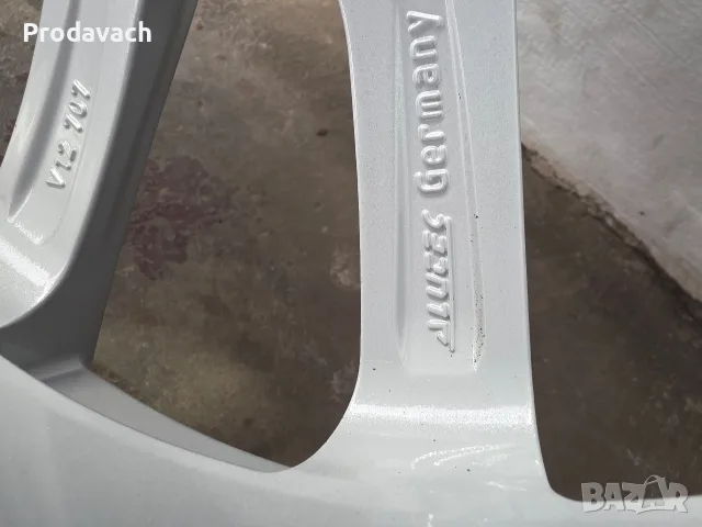 Комплект 17" джанти Autec Valenti с зимни гуми Semperit 215/55 R17 (DOT 2023), снимка 6 - Гуми и джанти - 56082274