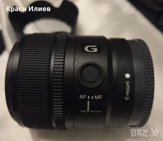 обектив Sony E 15mm f/1.4 G , снимка 3 - Обективи и филтри - 56011151