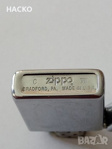 Запалка Zippo Slim® Venetian® Polished Chrome Made in USA, снимка 6 - Запалки - 40872612