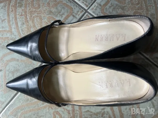 Обувки Ralph Lauren+подарък 2-ри чифт Ralph Lauren, снимка 7 - Дамски обувки на ток - 50069052
