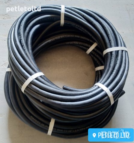 Маркуч за ВЪЗДУХ, гумено-текстилен 1,0 MPa / 20 метра, снимка 2 - Компресори - 41904231