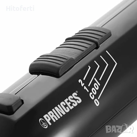 Princess 529202 Cool Curl CC 300 Четка за стилизиране Черна, снимка 2 - Други - 53759275