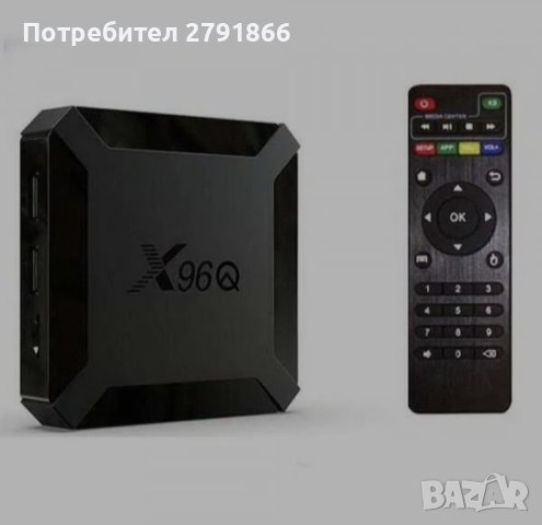 ТВ бокс- Мултимедия плеър X96Q Allwinner H313 Android 10, снимка 2 - Приемници и антени - 44349487