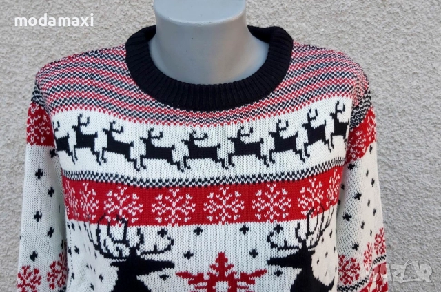 4XL Зимен пуловер Studio, снимка 2 - Блузи с дълъг ръкав и пуловери - 52877341