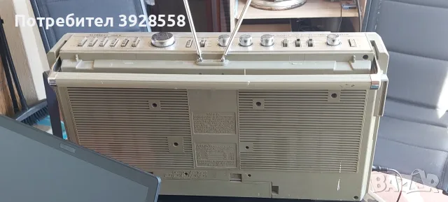 Ретро радио касетофон RIZING -MADE IN JAPAN., снимка 4 - Радиокасетофони, транзистори - 55728384