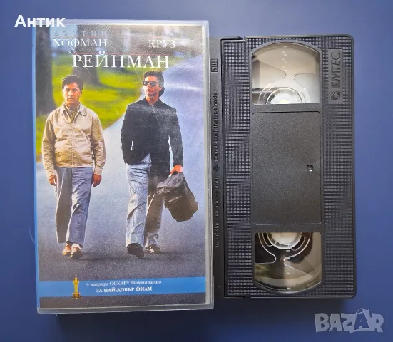 Видеокасета VHS Рейнман / Том Круз Дъстин Хофман , снимка 2 - Други жанрове - 56040515
