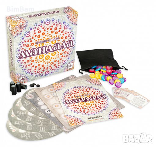 Настолна игра Мандала (Mandala Stones) - семейна