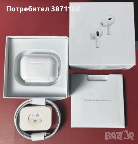 Apple AirPods Pro (2-ро поколение) фабрично запечатани оригинални безжични слушалки , снимка 6 - Безжични слушалки - 53636512