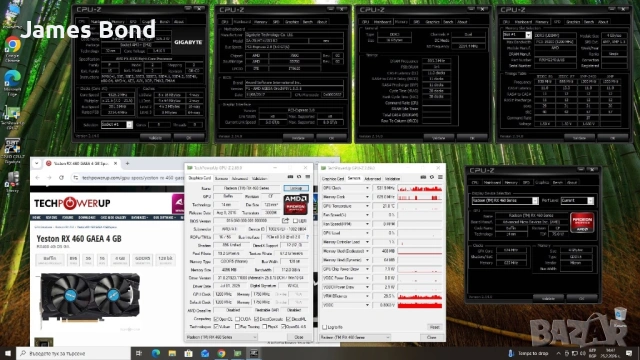 Компютър / 8 Ядрен / 16GB RAM / RX460 4GB / SSD, снимка 12 - За дома - 53619047
