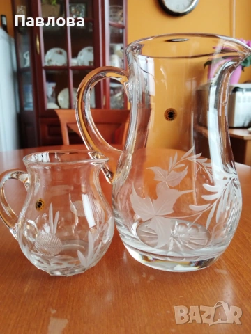 Кристални кани, снимка 5 - Аксесоари за кухня - 53742202