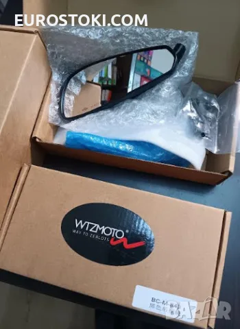 Мотоциклетни огледала WTZMOTO, комплект 2 броя огледало за кормило на мотоциклет, 8 мм, за Harley , снимка 7 - Аксесоари и консумативи - 56122494