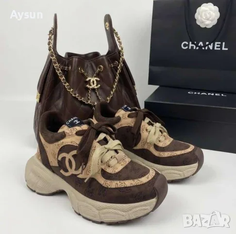 Chanel маратонки , снимка 3 - Маратонки - 56166070