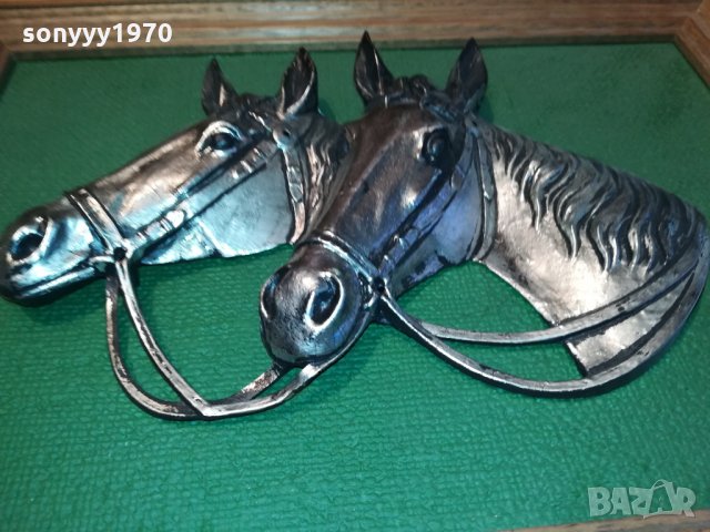 картина коне-внос германия 2208212031, снимка 8 - Антикварни и старинни предмети - 33890688