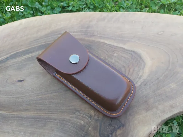 Масивен сгъваем ловен нож Columbia с гравирано острие и дръжка А3189 , снимка 8 - Ножове - 50095345