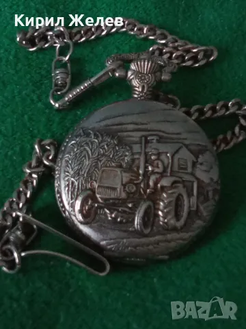 ВИНТИДЖ MILAN QUARTZ JAPAN MUVT ДЖОБЕН КВАРЦОВ ЧАСОВНИК ОРНАМЕНТИРАН 21977, снимка 13 - Джобни - 32714257