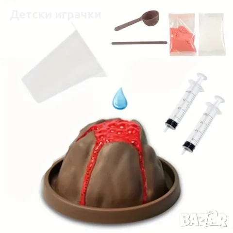 Игра Направи си Вулкан с динозаври комплект , снимка 4 - Игри и пъзели - 48541646