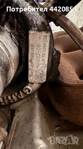 Турбо компресор за Ford Transit - 1C1Q-6K682-DB / 714716-3, снимка 2 - Части - 50258608