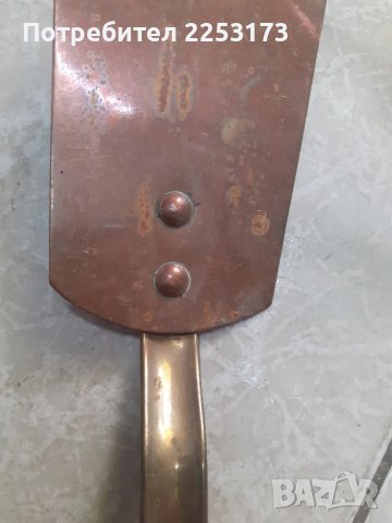 Стари медни кухненски прибори лот, снимка 4 - Съдове за готвене - 41538491