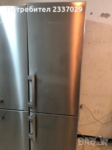 Ком.хладилник:Либхер-Инокс-1год гаранция,тъч скрин дисплей,клас:А+++\шир:60см/вис:2м/дъл:65см,