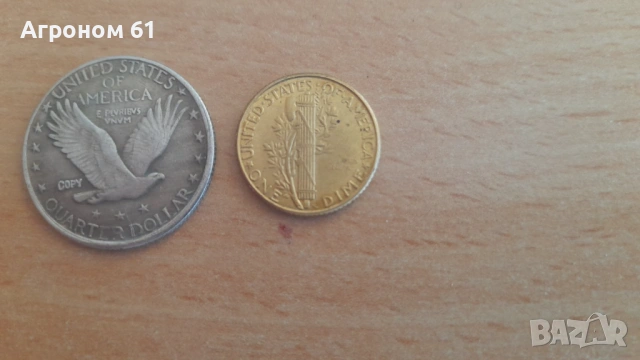 Монети САЩ, снимка 2 - Нумизматика и бонистика - 53518489
