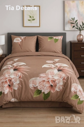 Спален комплект 5 части, снимка 7 - Спално бельо - 52544609