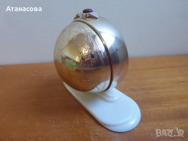 Будилник часовник Слава Глобус, снимка 6 - Антикварни и старинни предмети - 48936712