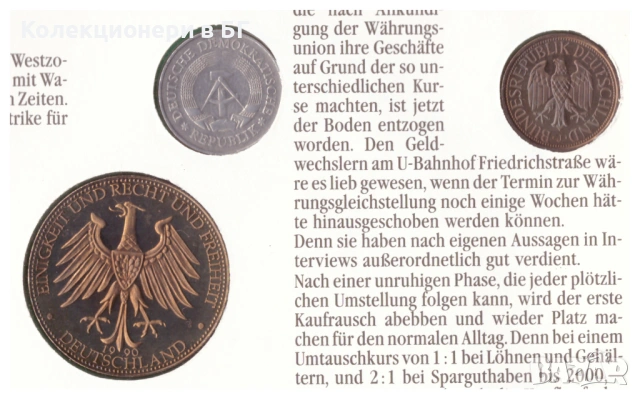 НУМИЗМАТИЧЕН ПЛИК С ДВЕ МОНЕТИ И ПЛАКЕТ (NUMISBRIEF) /виж описанието/, снимка 3 - Нумизматика и бонистика - 53860671