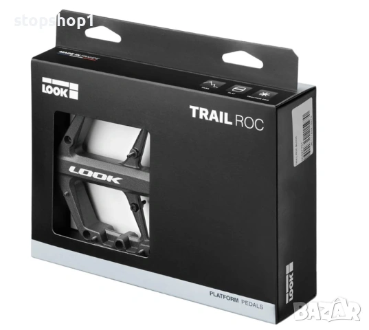 Педали LOOK Trail Roc - платформа, 9/16", черни