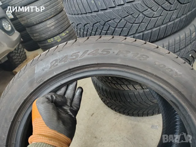 4бр.летни гуми PIRELLI 245 45 18 DOT25 цена за брой, снимка 7 - Гуми и джанти - 55765955