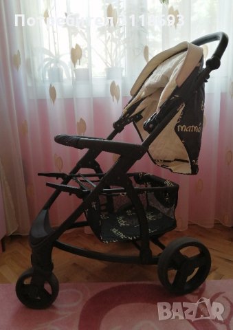 Бебешка количка KIKKA BOO Мadrid 3in1, снимка 2 - Детски колички - 33821904
