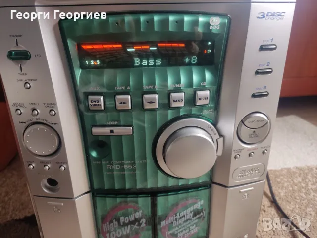 Уредба Kenwood RXD-553 с мощност 2x100W RMS, снимка 4 - Аудиосистеми - 49663896