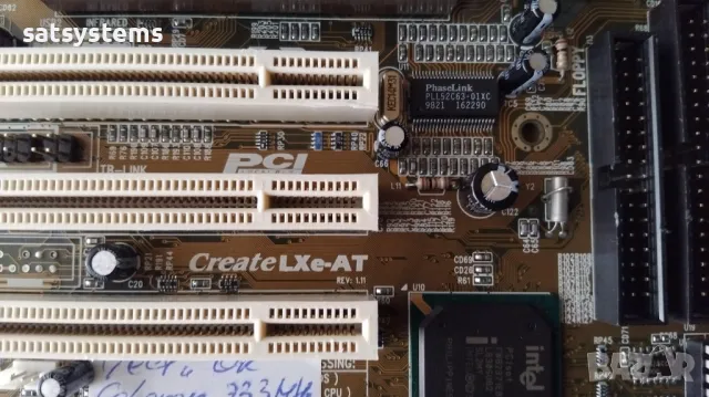 Дънна платка Zida Tomato CreateLXe-AT REV:1.11 Slot 1 CPU+RAM , снимка 7 - Дънни платки - 47884790