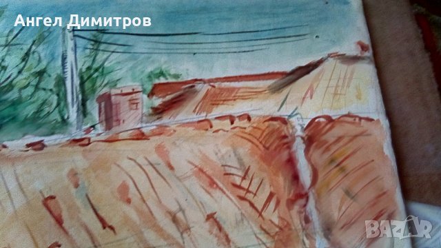 Акварел картина , снимка 7 - Картини - 41743756