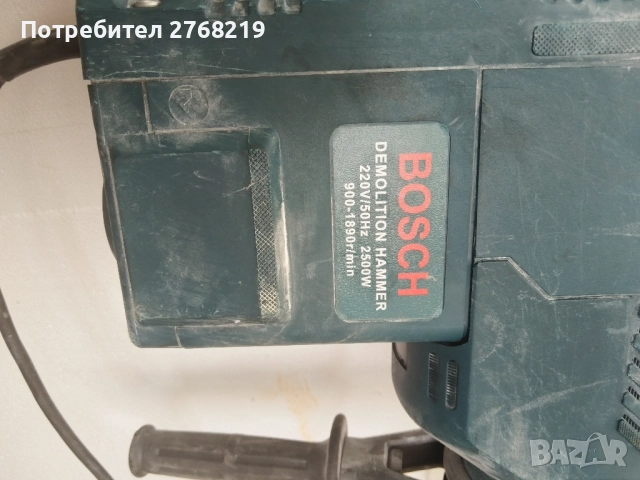 перфоратор и къртач БОш, снимка 2 - Индустриална техника - 52221251