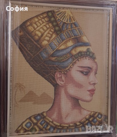 Гоблен Нифертити , снимка 2 - Гоблени - 40530117