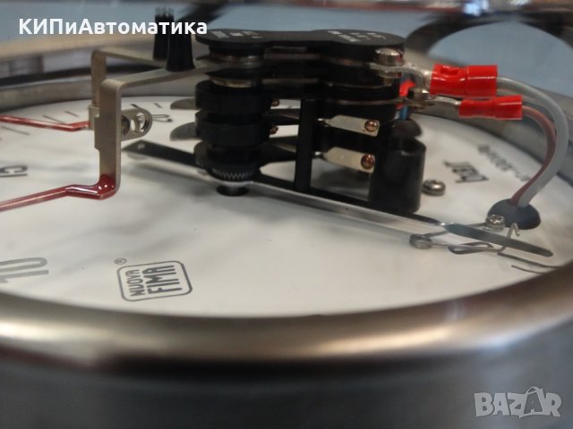 Ел. контактен Манометър с кабел Nuova Fima Ф 160, 25 bar, снимка 10 - Резервни части за машини - 34450189