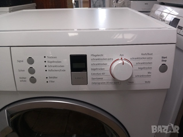 Сушилня с термопомпа Бош Bosch Avantixx6 A++ 6кг 2 години гаранция!, снимка 10 - Сушилни - 53641129