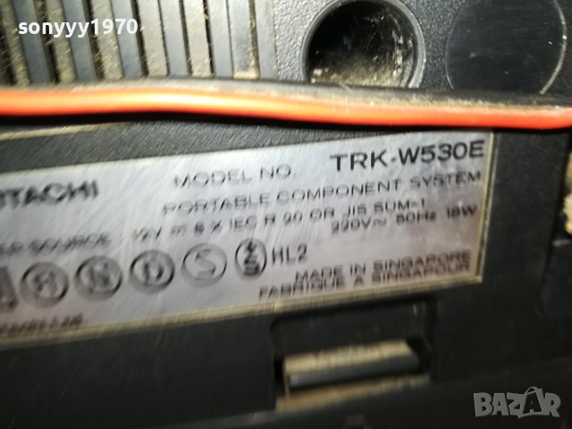 HITACHI-КАСЕТОФОН 2702241627, снимка 18 - Радиокасетофони, транзистори - 44496089