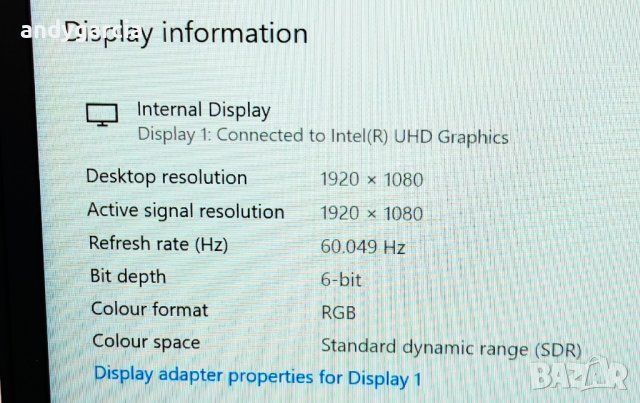 Lenovo ThinkPad X13 Touch/Core i5-10210U/8GB RAM/256GB SSD NVME/13.3 Full HD IPS Touch Screen, снимка 16 - Лаптопи за работа - 41600452