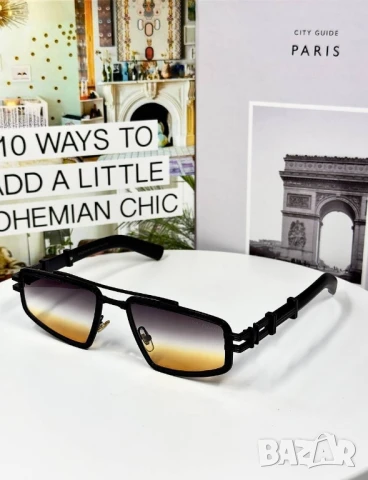 очила с калъф, кутия и ув защита burberry balmain , снимка 13 - Слънчеви и диоптрични очила - 50902029