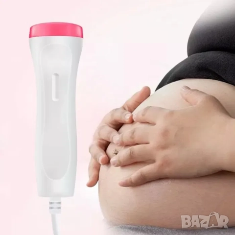 Фетален доплер, фетален монитор, сърдечен ритъм на бебе, тонове бебе, снимка 7 - Медицинска апаратура - 52165182